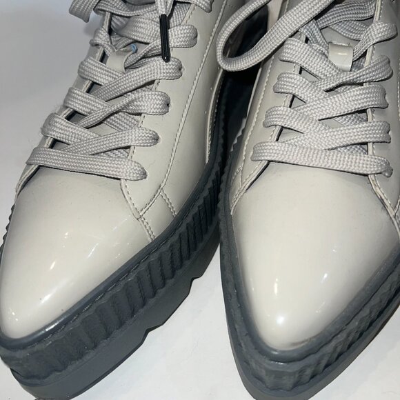 FENTY BY RIHANNA x PUMA Pointy Platform Creeper Dove Gray - Men's US 9 - UNWORN - Picture 4 of 7